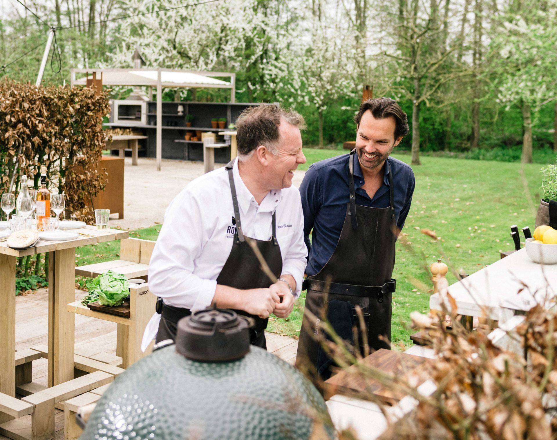 BGE buitenkeuken met chefs BGE Buitenkeuken met chefs
