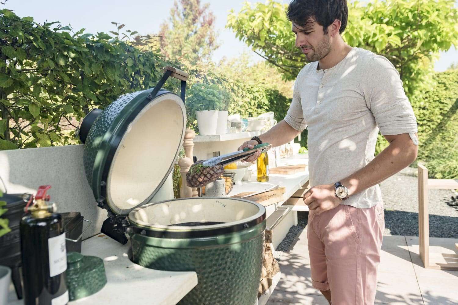 Big Green Egg buitenkeuken Big Green Egg Buitenkeuken