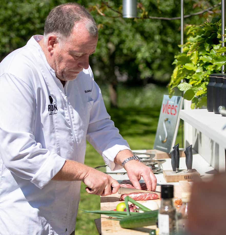 Tongfilet met champignons van Ron Blaauw