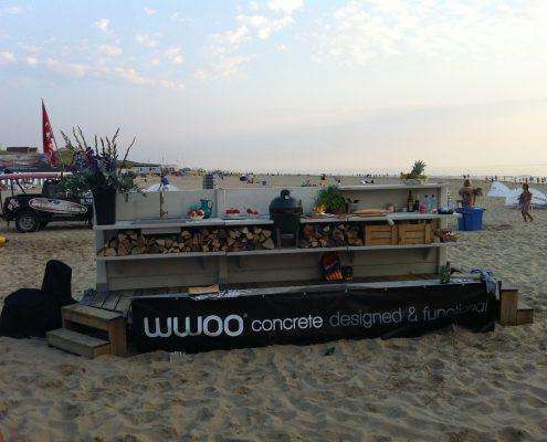 WWOO buitenkeuken strand Bergen aan Zee