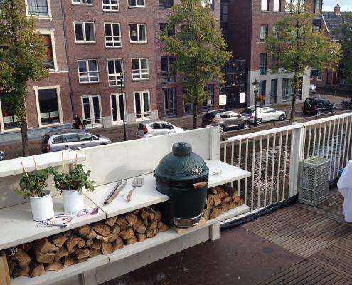 WWOO buitenkeuken Alkmaar dakterras