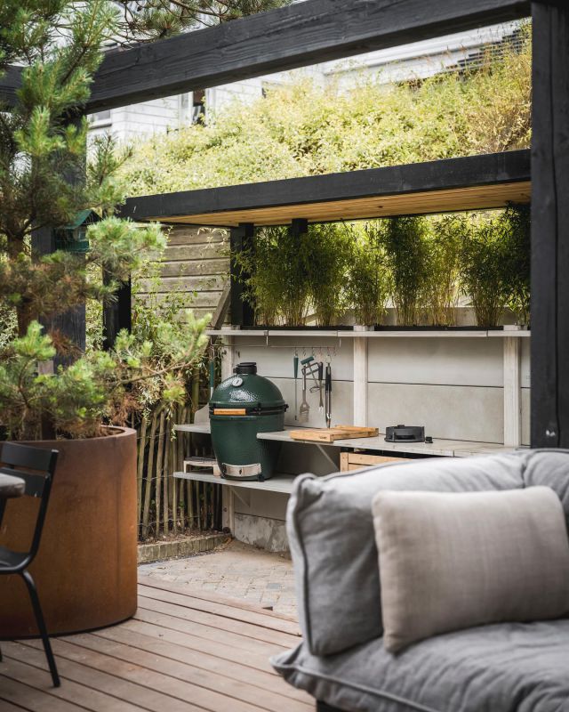 Dream garden near the sea 🍀✨ #outdoorkitchen #gardeninspired #outdoorlife