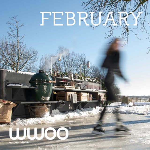 Welcome February ❄️ #wwoooutdoorkitchen #winterwonderland #winterbbq #outdoorliving #outdoorkitchen #winterseason